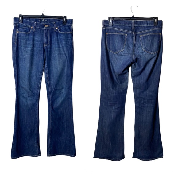 Old Navy The Flirt Jeans Wide‎ Leg Womens Size 8 Flare Western 70s - Picture 1 of 7